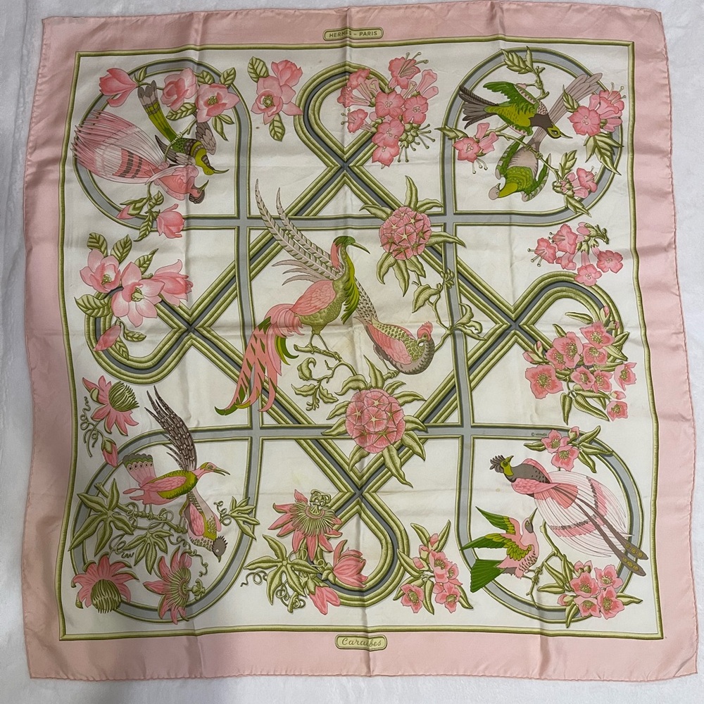 Hermes Silk Scarf